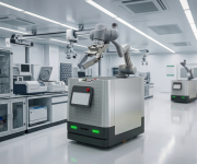 AMR/AGV TÍCH HỢP CÁNH TAY ROBOT