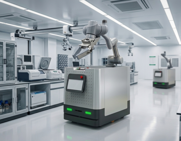 AMR/AGV TÍCH HỢP CÁNH TAY ROBOT