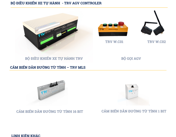 LINH KIỆN AMR/AGV - TRV